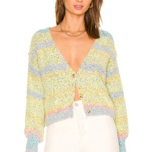 Free People x REVOLVE Soulmate Cardi in Green size S